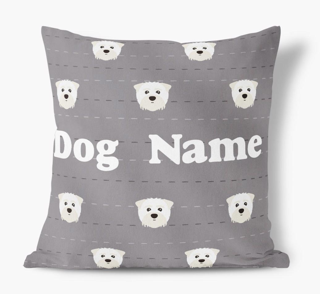 Icon Pattern: Personalized {breedFullName} Soft Touch Pillow