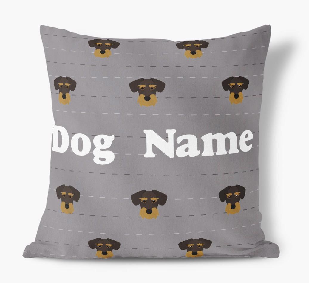 Icon Pattern: Personalized {breedFullName} Soft Touch Pillow
