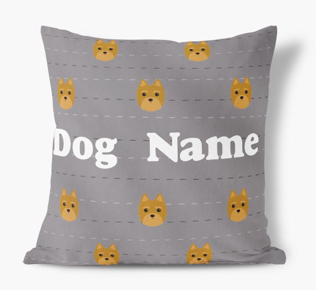 Icon Pattern: Personalized {breedFullName} Soft Touch Pillow
