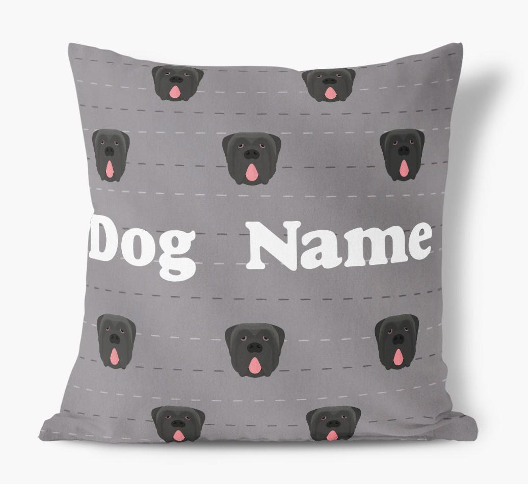 Icon Pattern: Personalized {breedFullName} Soft Touch Pillow