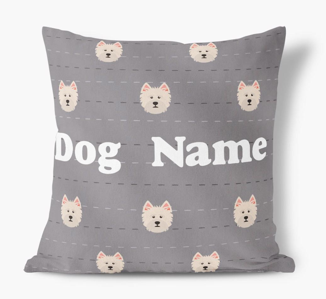 Icon Pattern: Personalized {breedFullName} Soft Touch Pillow