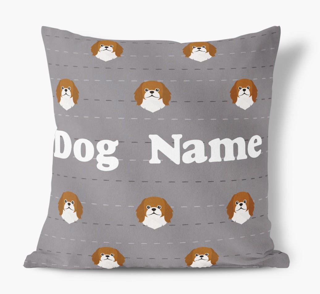 Icon Pattern: Personalized {breedFullName} Soft Touch Pillow
