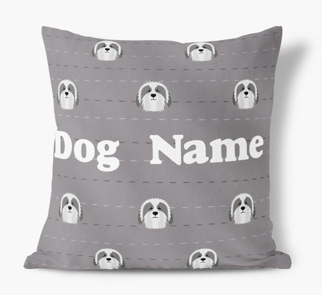 Icon Pattern: Personalized {breedFullName} Soft Touch Pillow