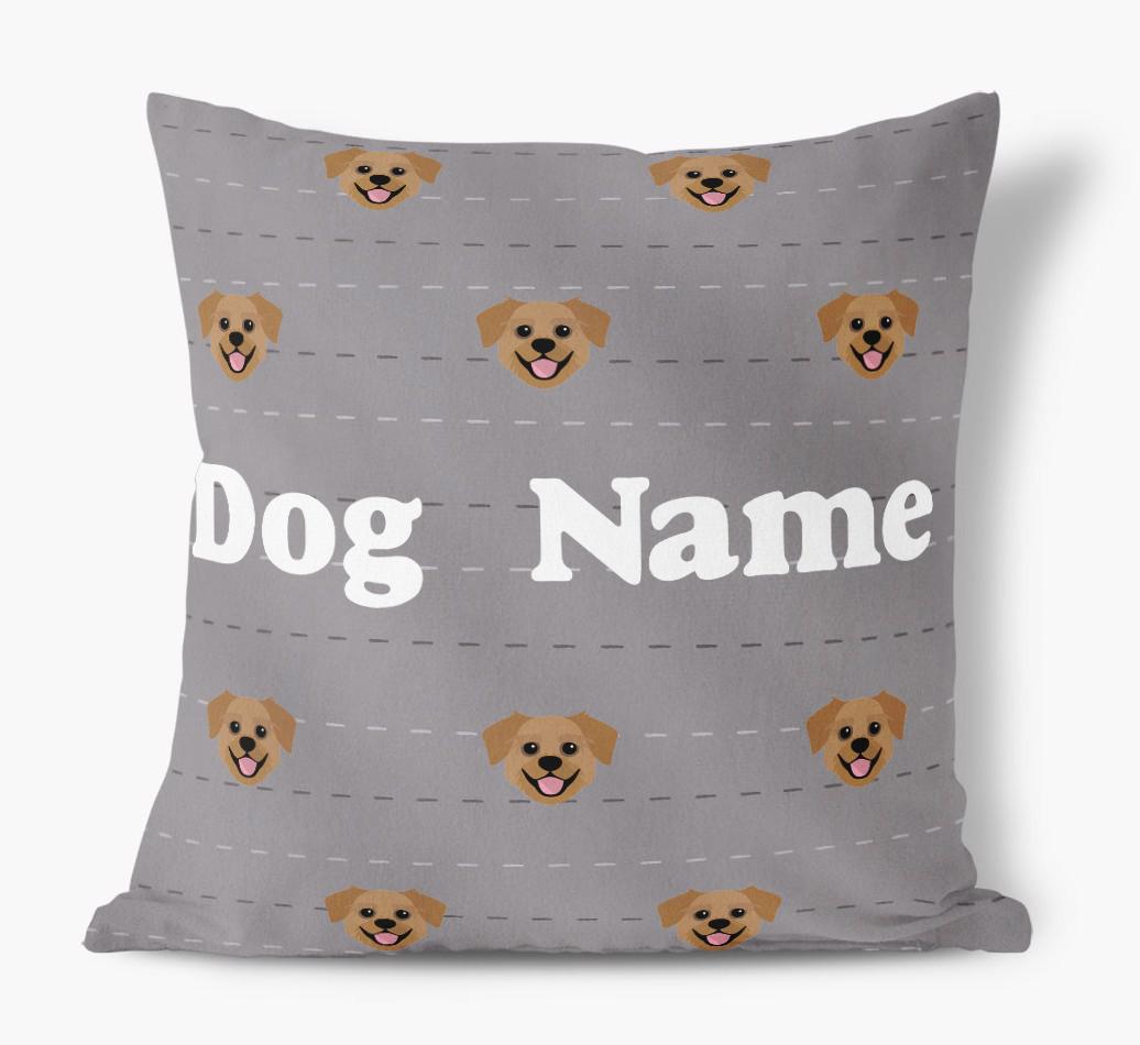 Icon Pattern: Personalized {breedFullName} Soft Touch Pillow