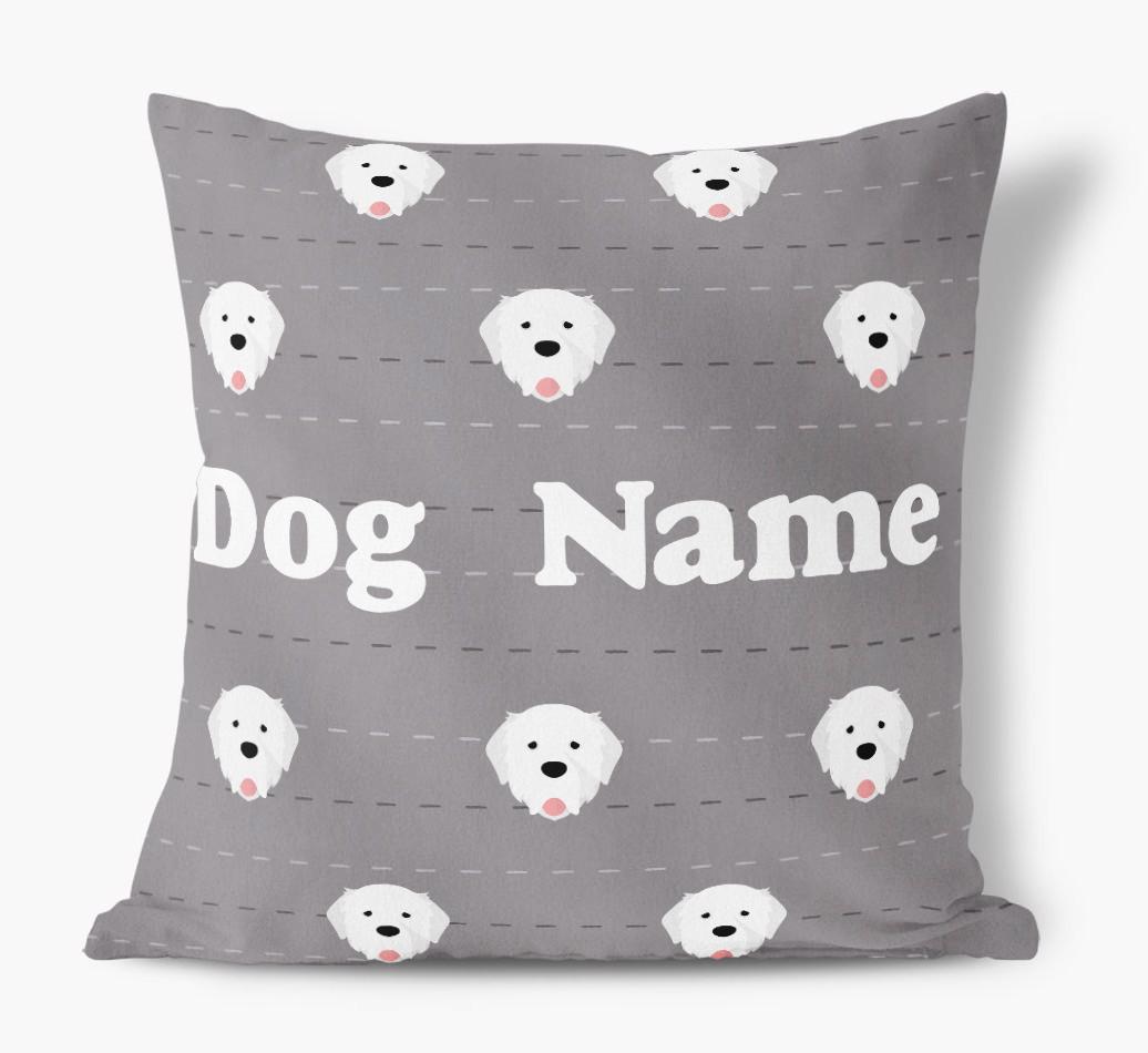 Icon Pattern: Personalized {breedFullName} Soft Touch Pillow