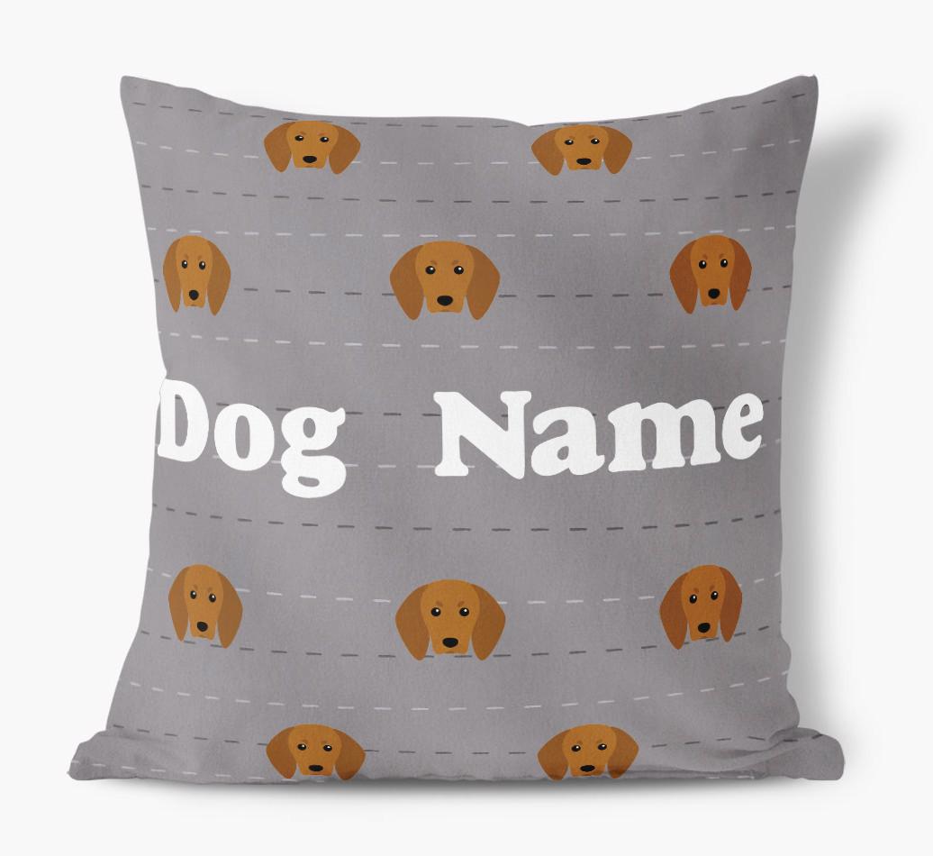 Icon Pattern: Personalized {breedFullName} Soft Touch Pillow