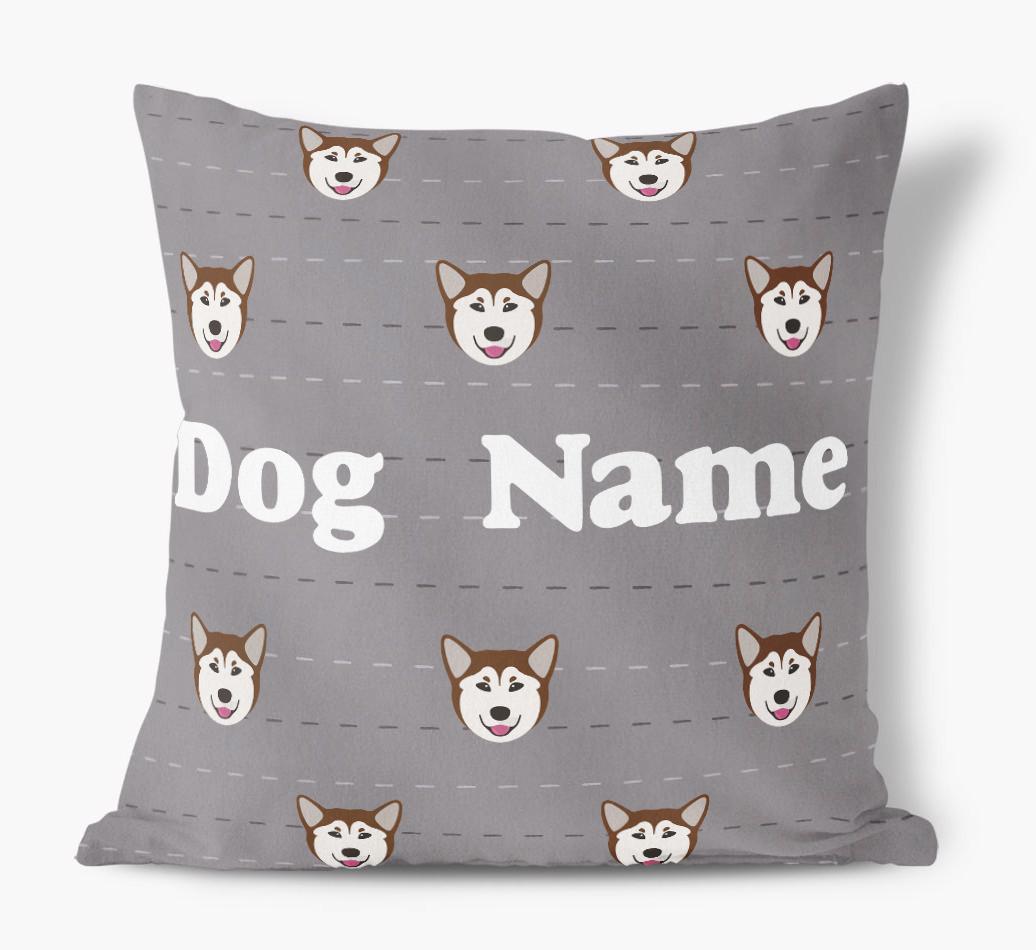 Icon Pattern: Personalized {breedFullName} Soft Touch Pillow