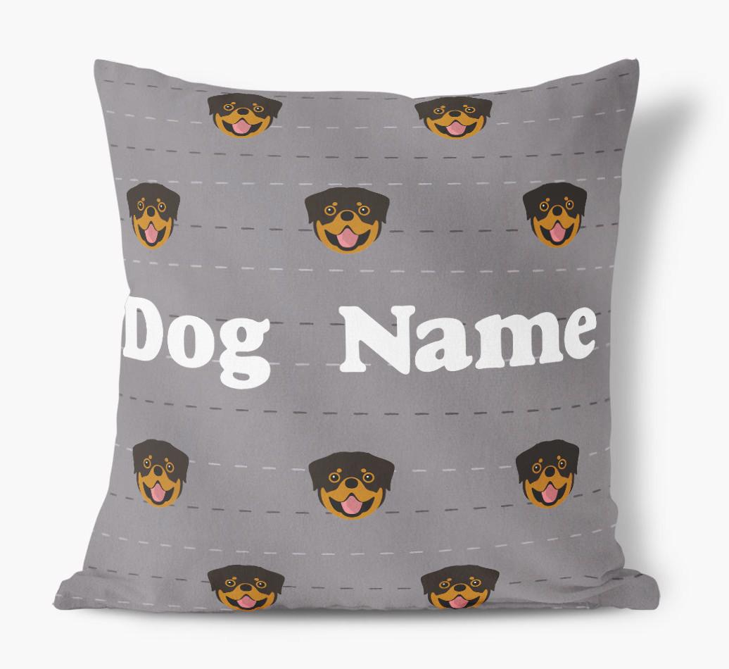 Icon Pattern: Personalised {breedFullName} Soft Touch Cushion