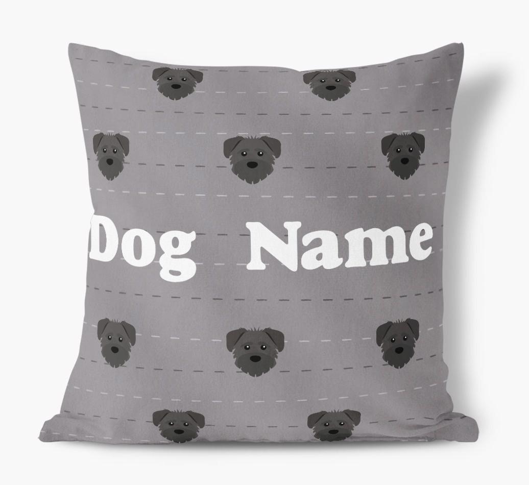 Icon Pattern: Personalized {breedFullName} Soft Touch Pillow