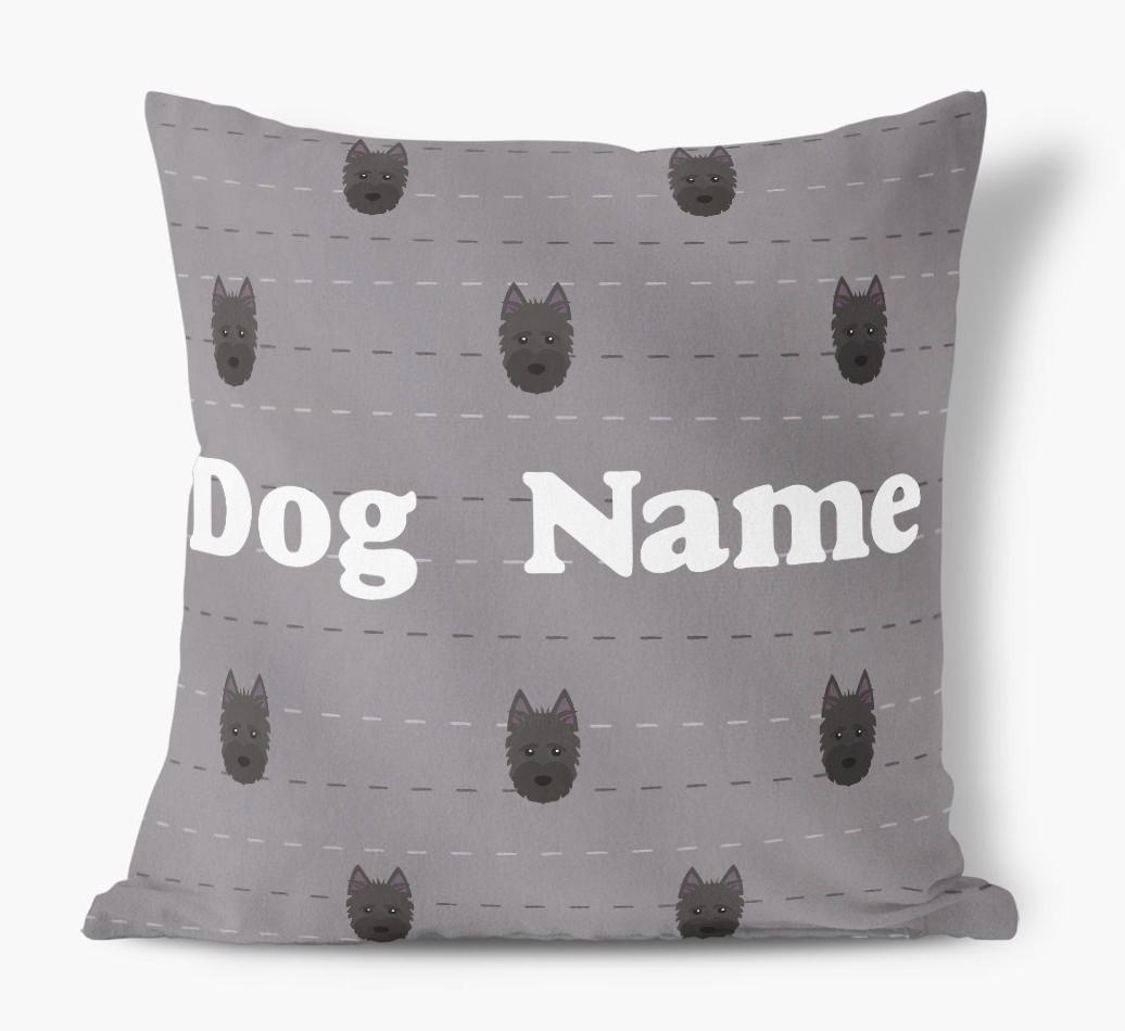 Icon Pattern: Personalised {breedFullName} Soft Touch Cushion