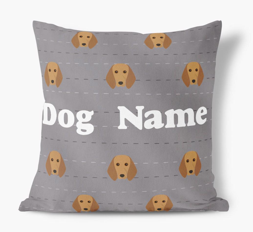 Icon Pattern: Personalized {breedFullName} Soft Touch Pillow