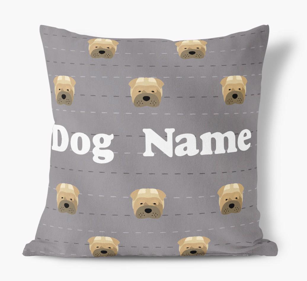 Icon Pattern: Personalized {breedFullName} Soft Touch Pillow