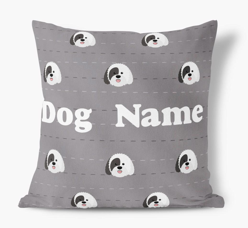 Icon Pattern: Personalized {breedFullName} Soft Touch Pillow