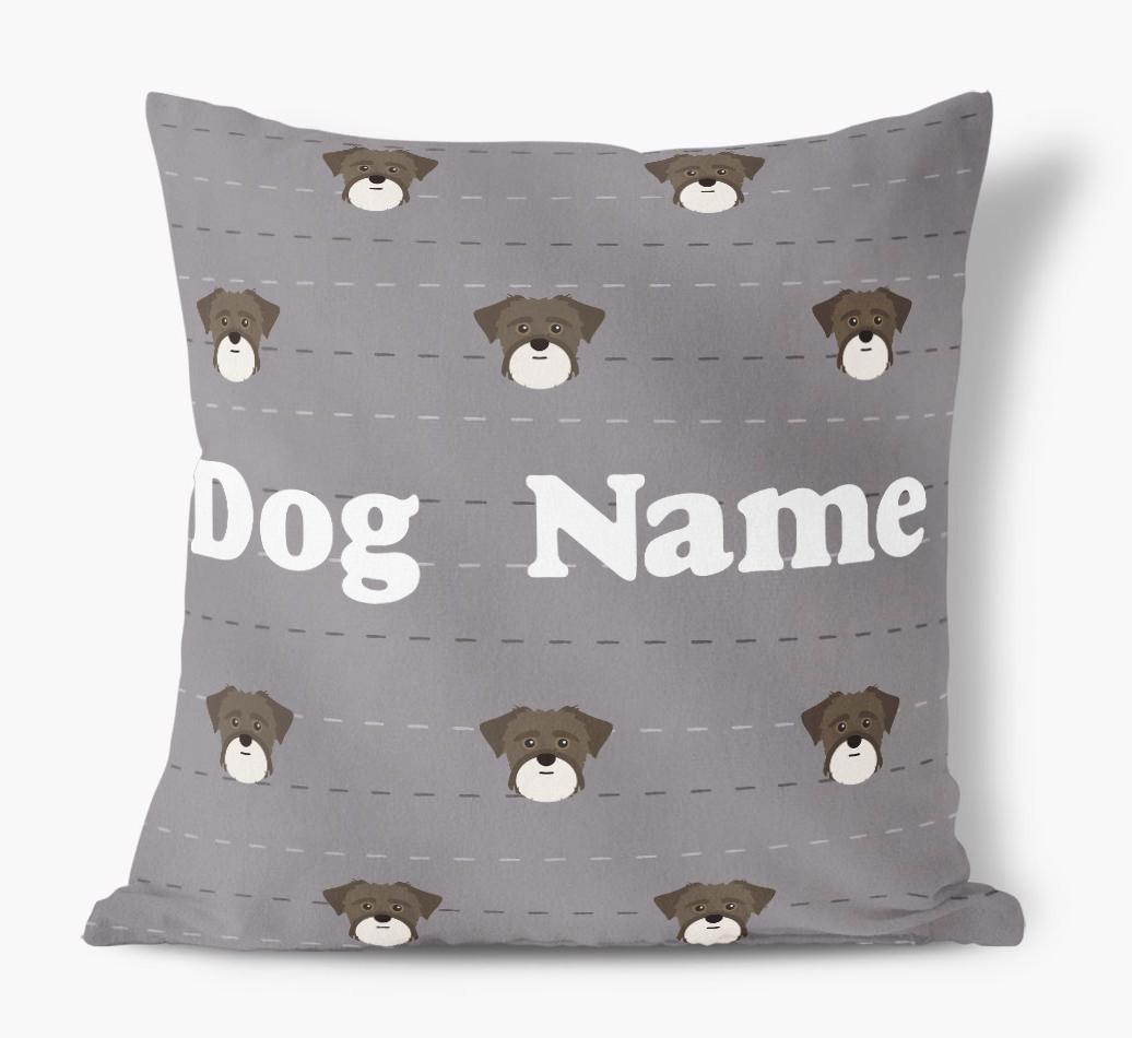 Icon Pattern: Personalized {breedFullName} Soft Touch Pillow