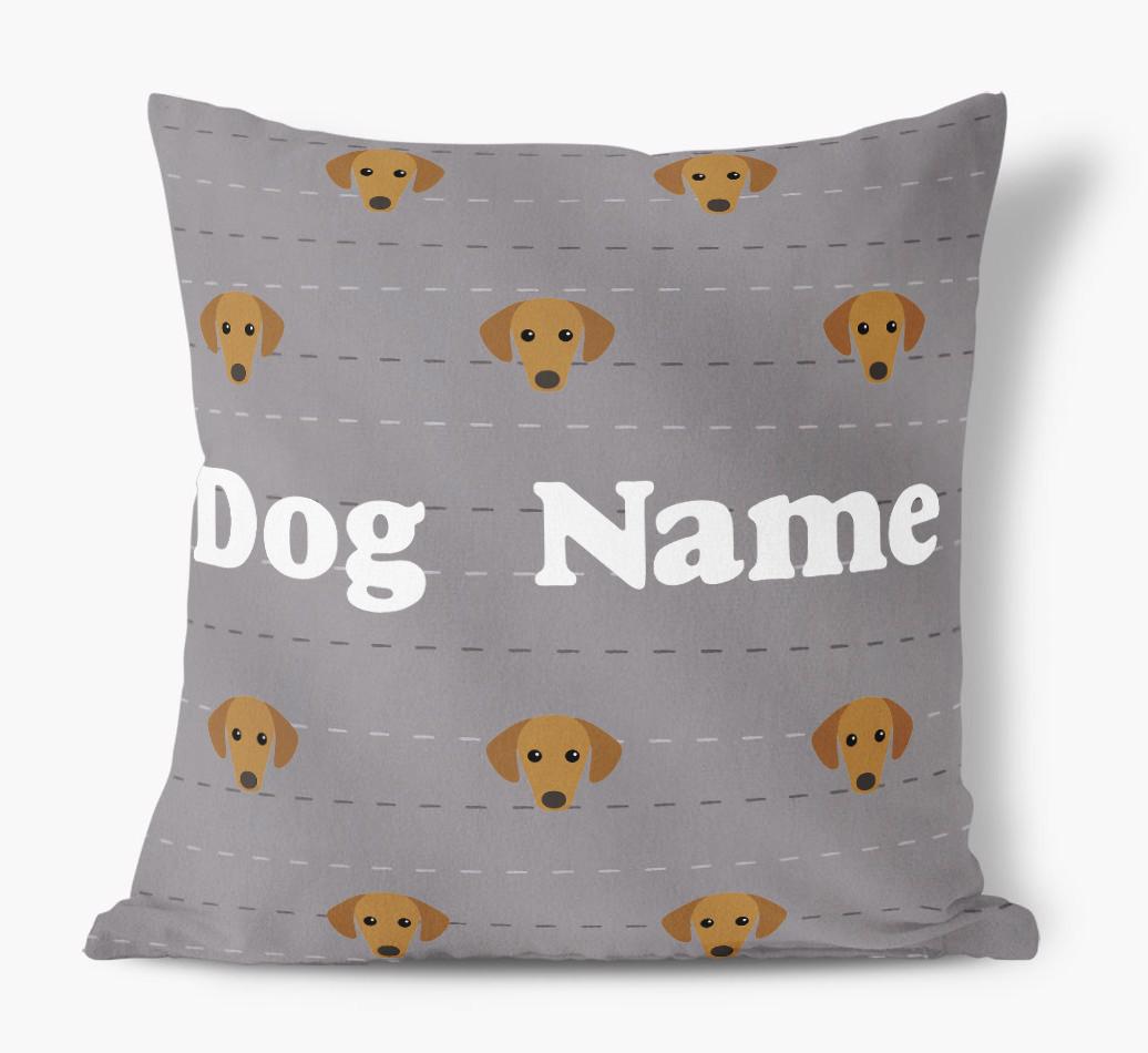 Icon Pattern: Personalized {breedFullName} Soft Touch Pillow