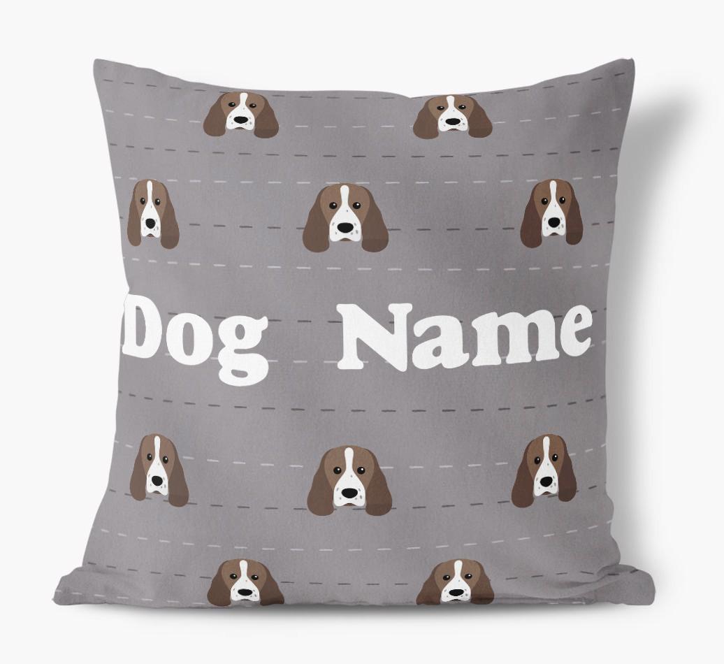 Icon Pattern: Personalized {breedFullName} Soft Touch Pillow