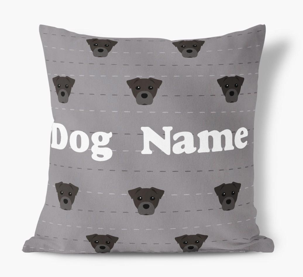 Icon Pattern: Personalized {breedFullName} Soft Touch Pillow