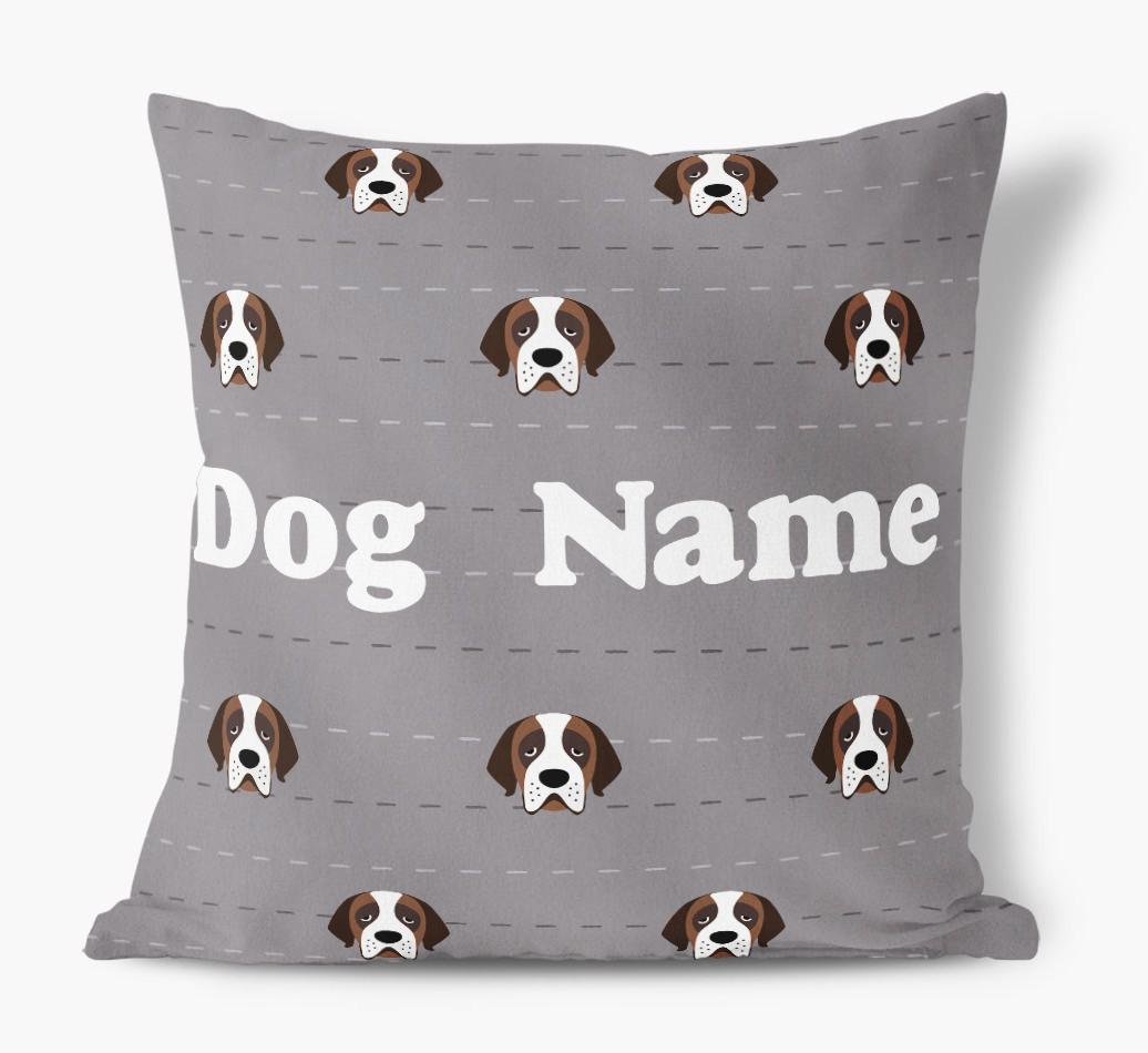 Icon Pattern: Personalized {breedFullName} Soft Touch Pillow
