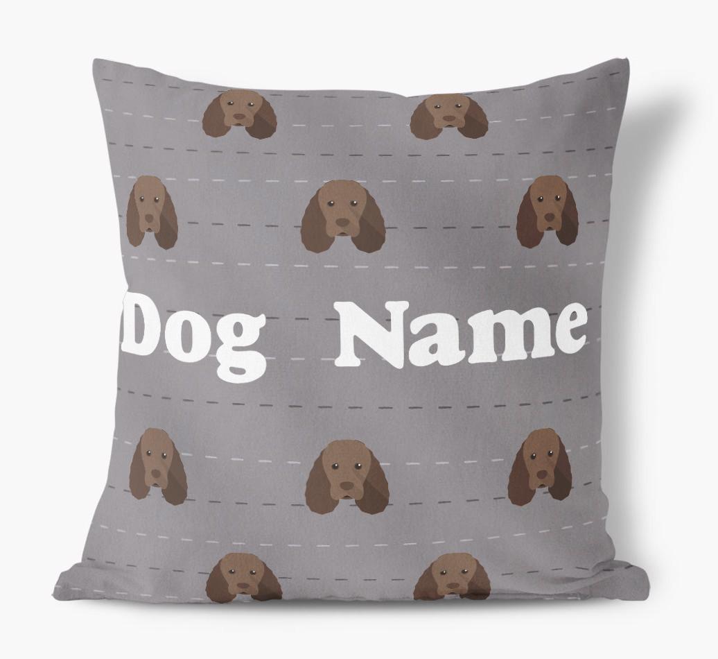 Icon Pattern: Personalized {breedFullName} Soft Touch Pillow