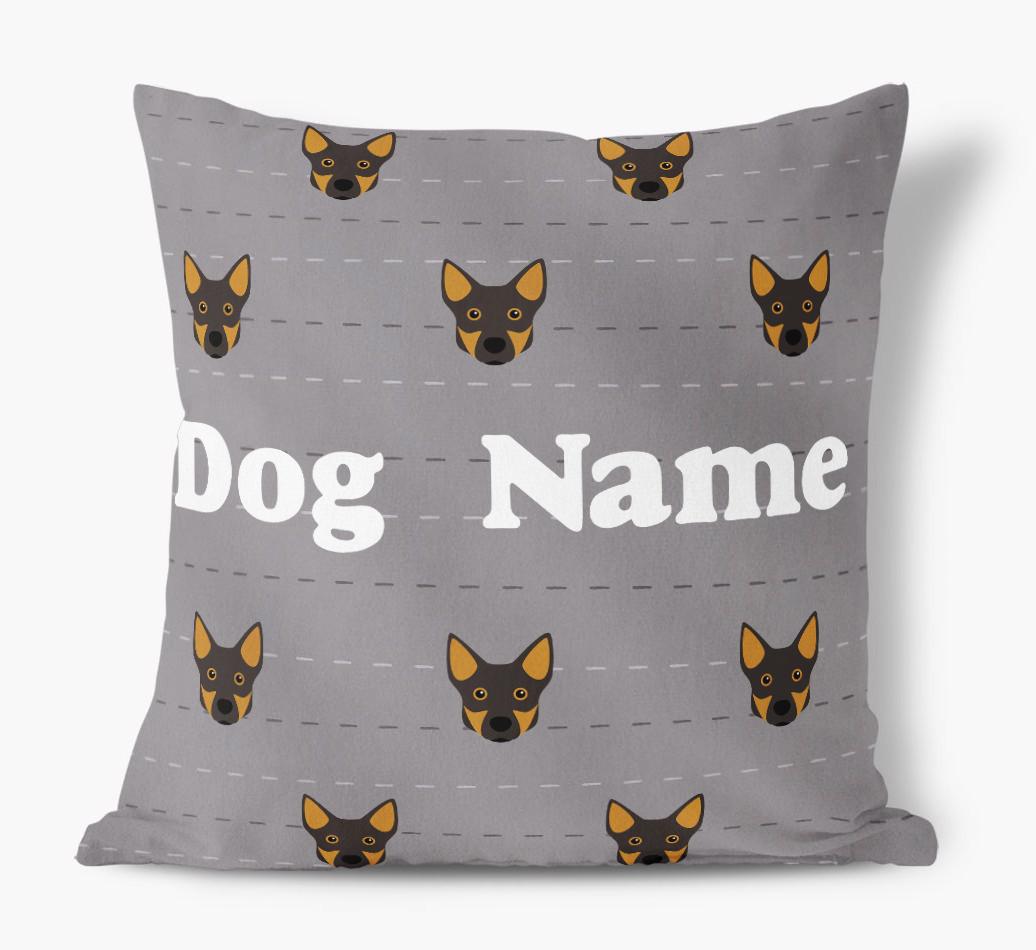 Icon Pattern: Personalized {breedFullName} Soft Touch Pillow