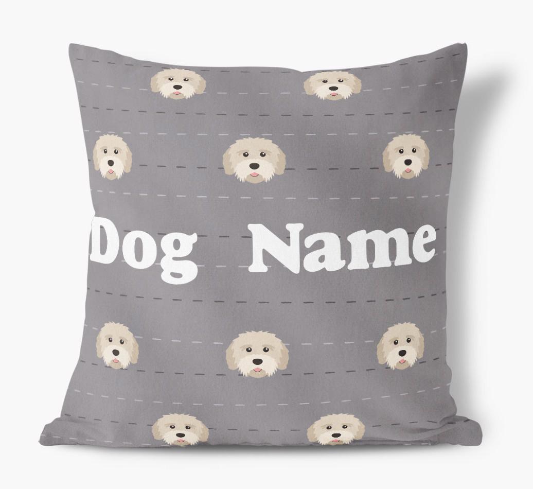 Icon Pattern: Personalised {breedFullName} Soft Touch Cushion