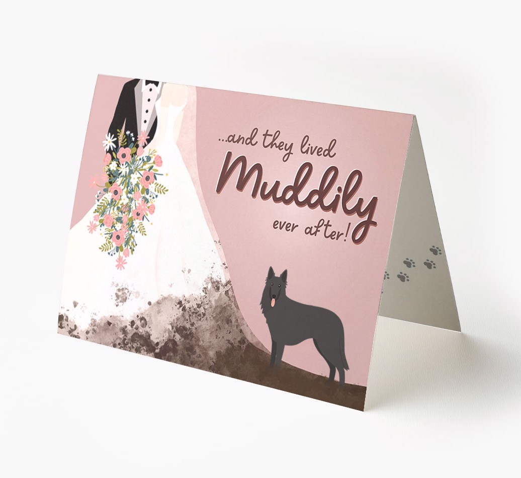 Muddily Ever After: Personalised {breedFullName} Card