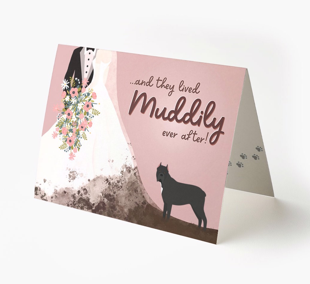 Muddily Ever After: Personalised {breedFullName} Card