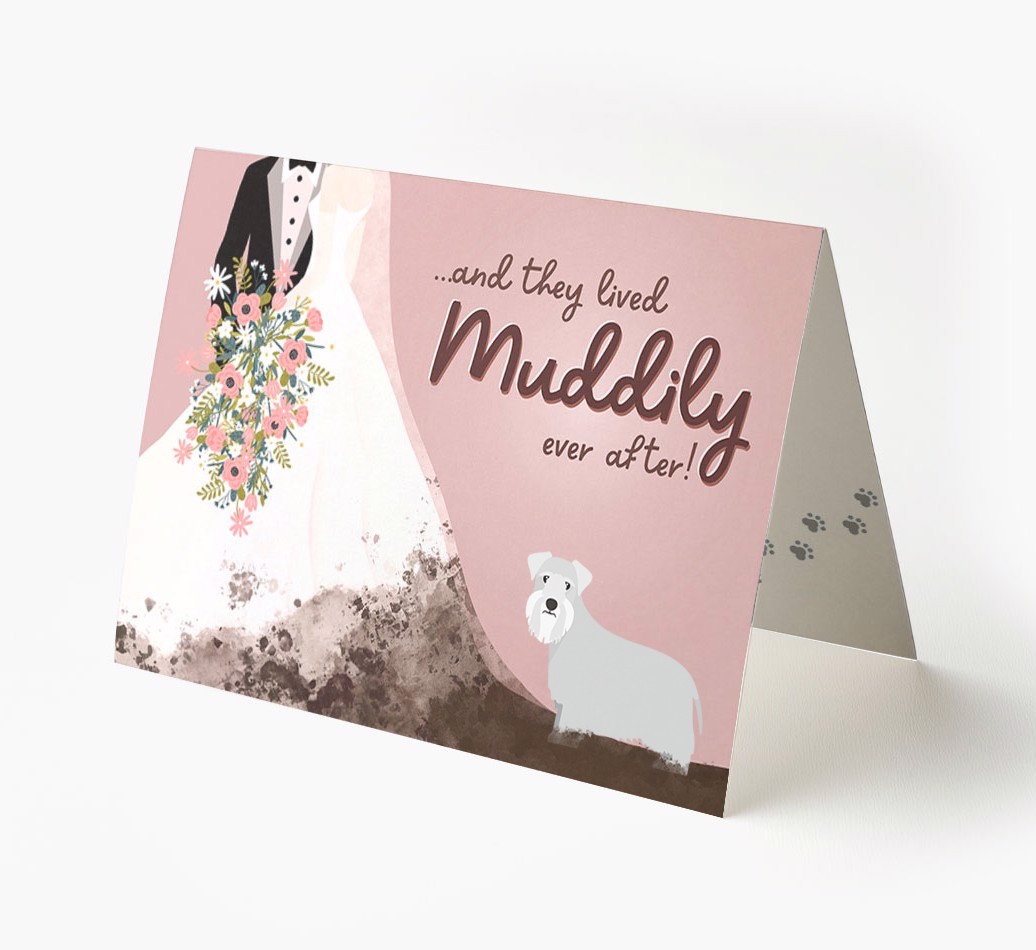 Muddily Ever After: Personalised {breedFullName} Card