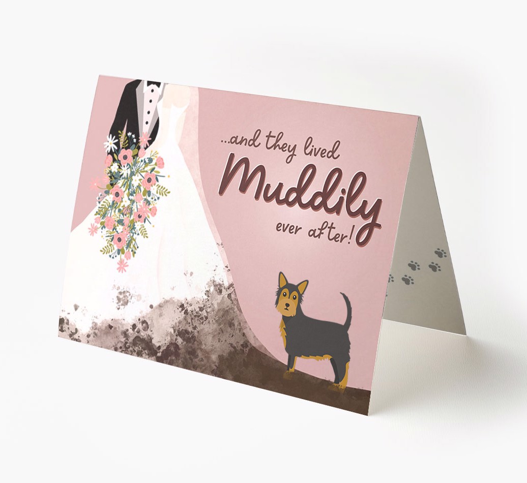 Muddily Ever After: Personalised {breedFullName} Card