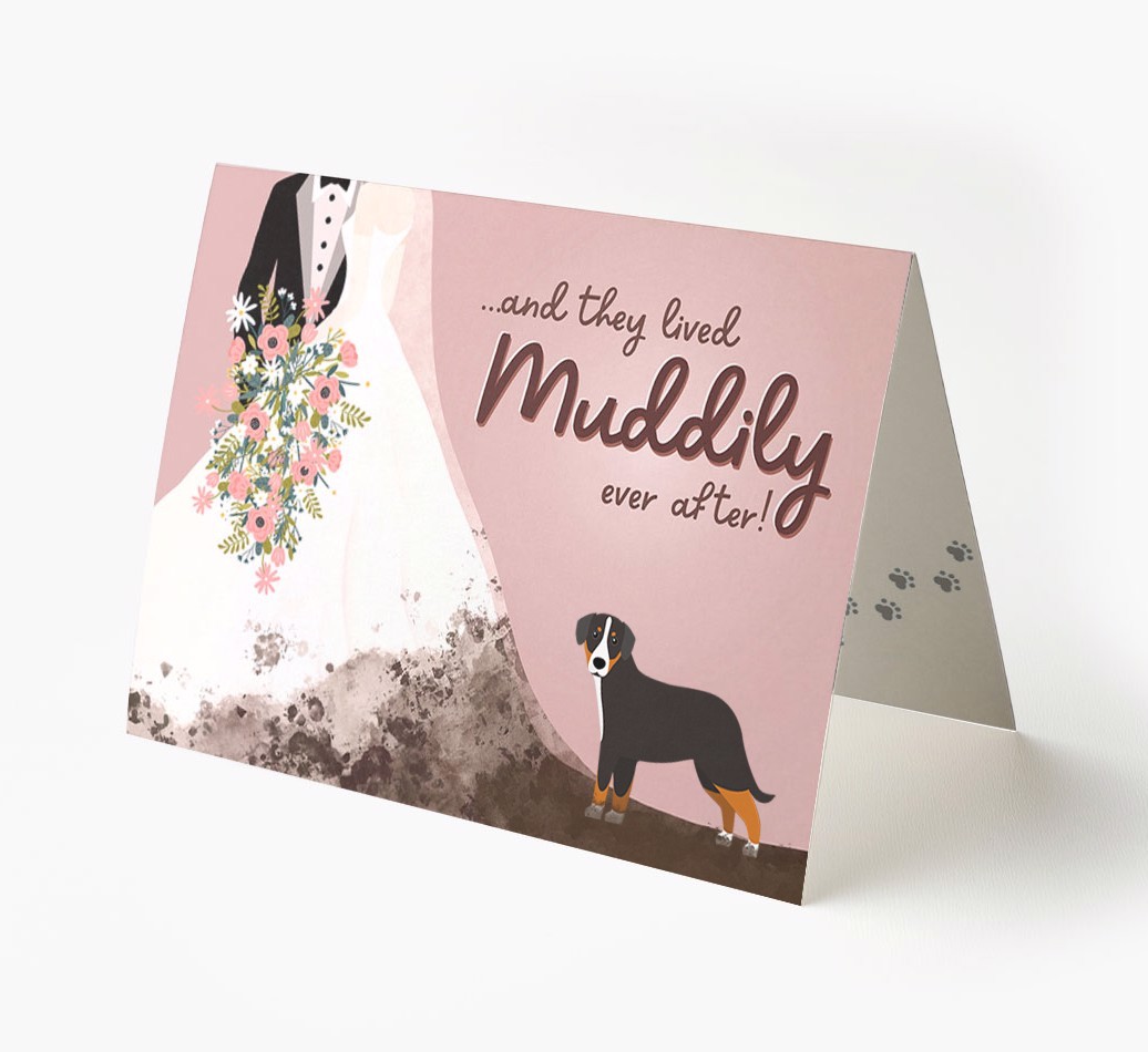 Muddily Ever After: Personalized {breedFullName} Card