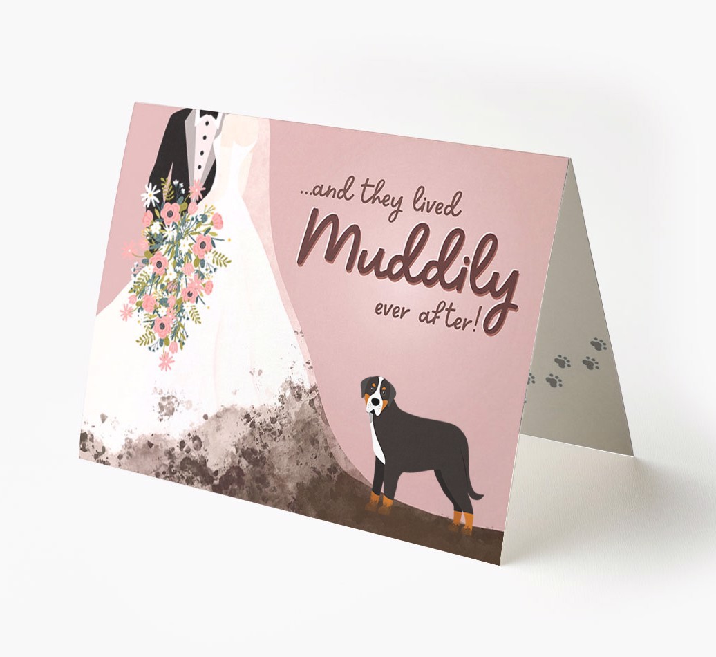 Muddily Ever After: Personalised {breedFullName} Card