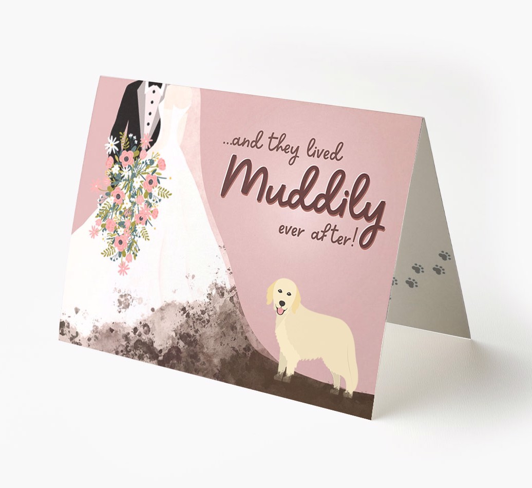 Muddily Ever After: Personalised {breedFullName} Card