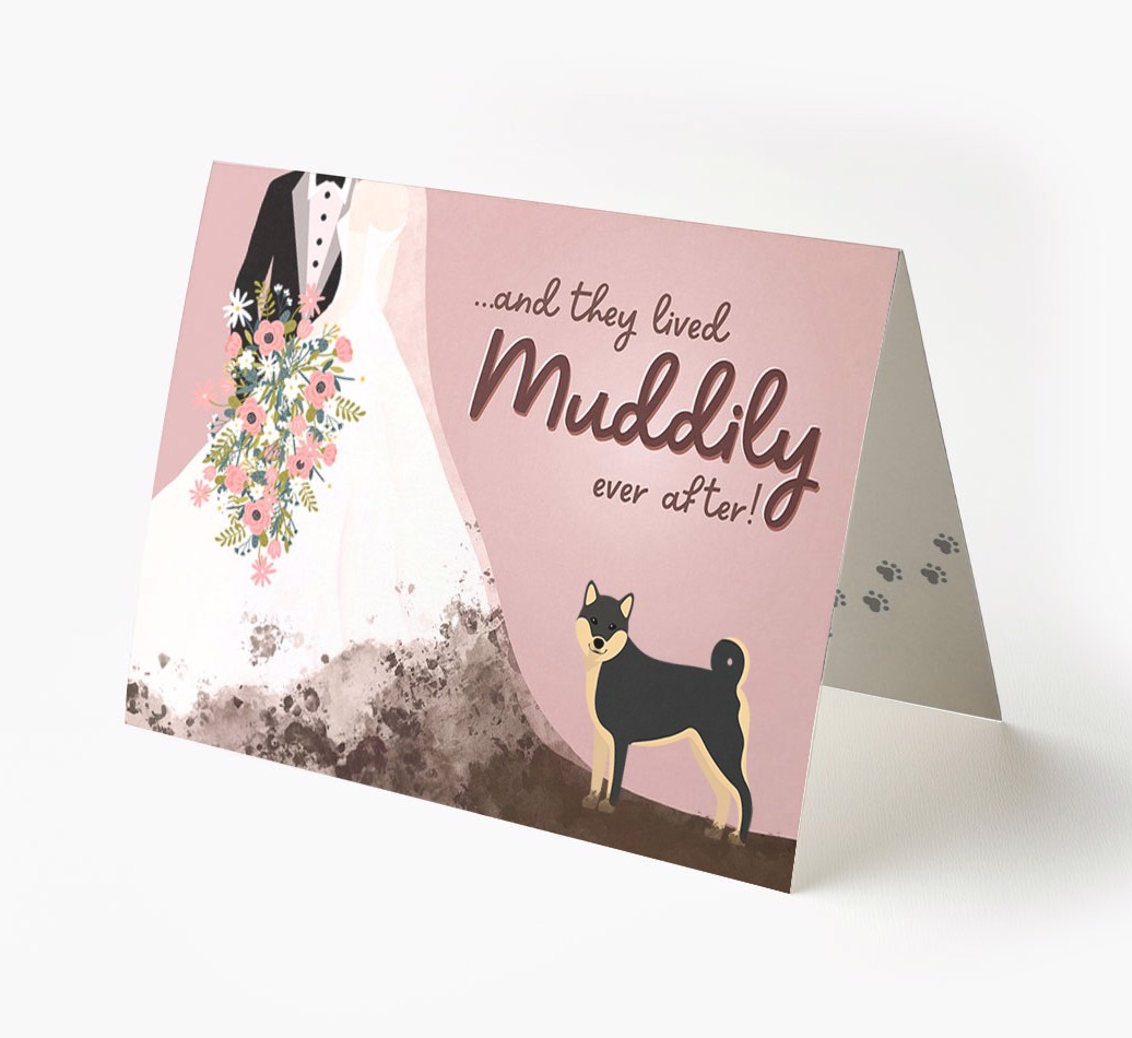 Muddily Ever After: Personalised {breedFullName} Card