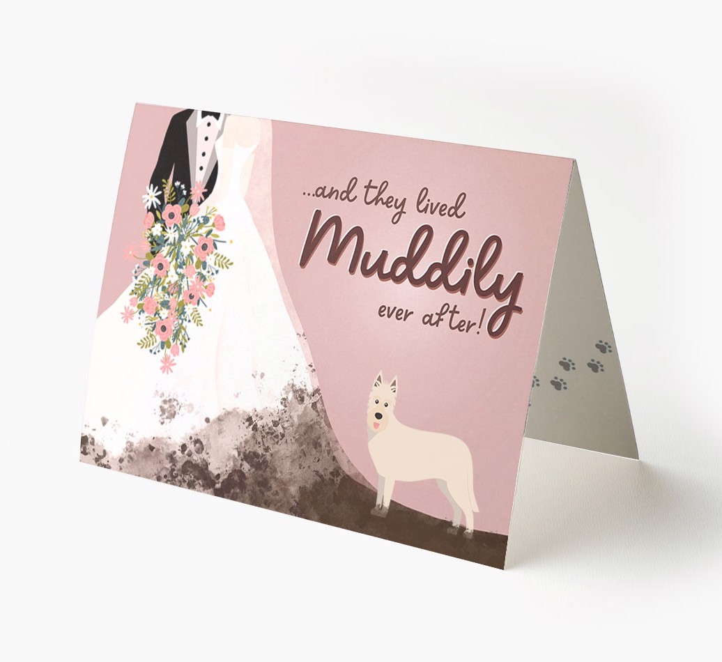 Muddily Ever After: Personalised {breedFullName} Card