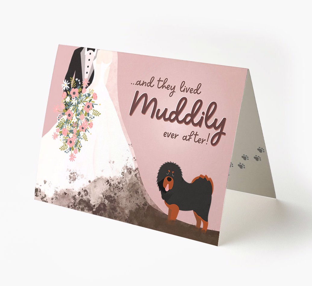 Muddily Ever After: Personalised {breedFullName} Card