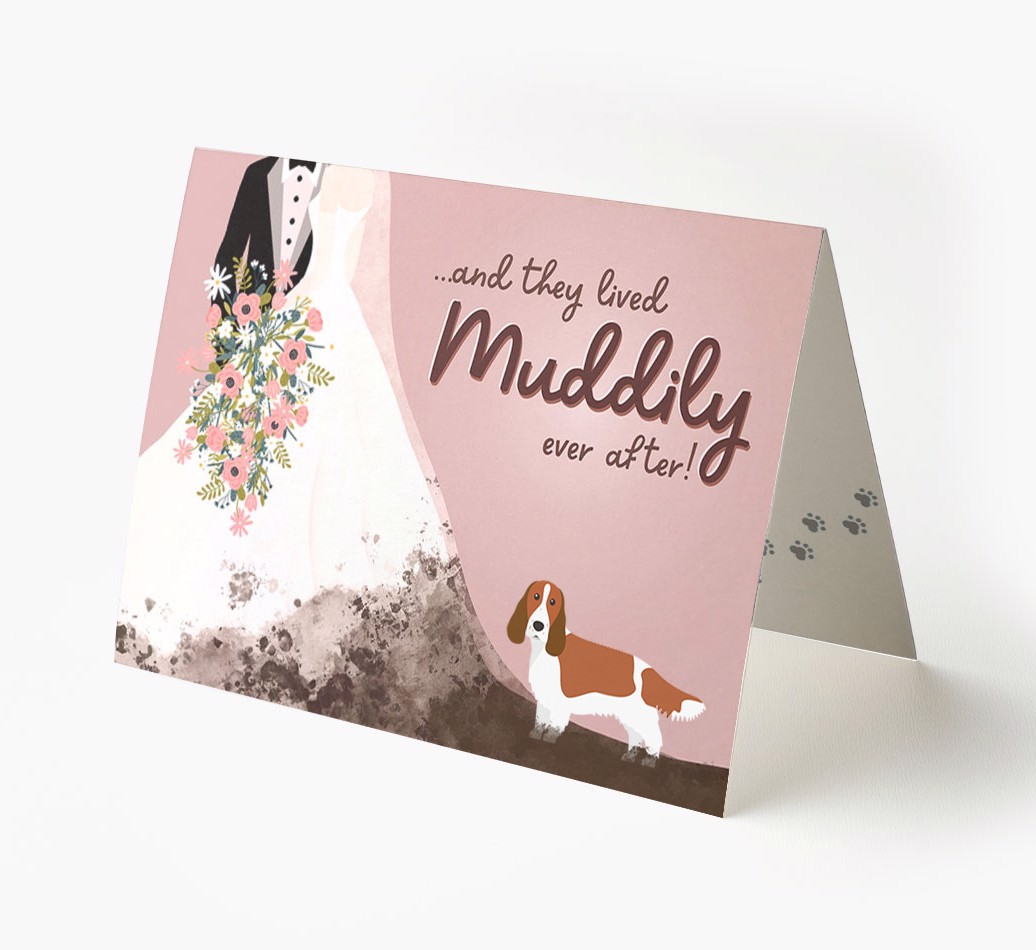 Muddily Ever After: Personalised {breedFullName} Card
