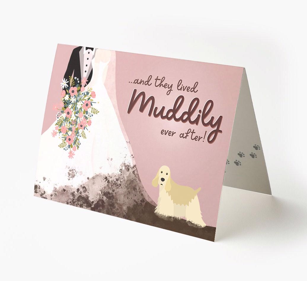 Muddily Ever After: Personalized {breedFullName} Card