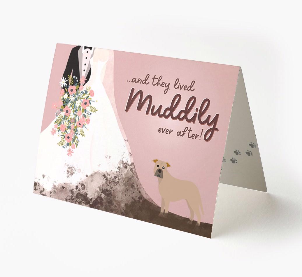 Muddily Ever After: Personalized {breedFullName} Card