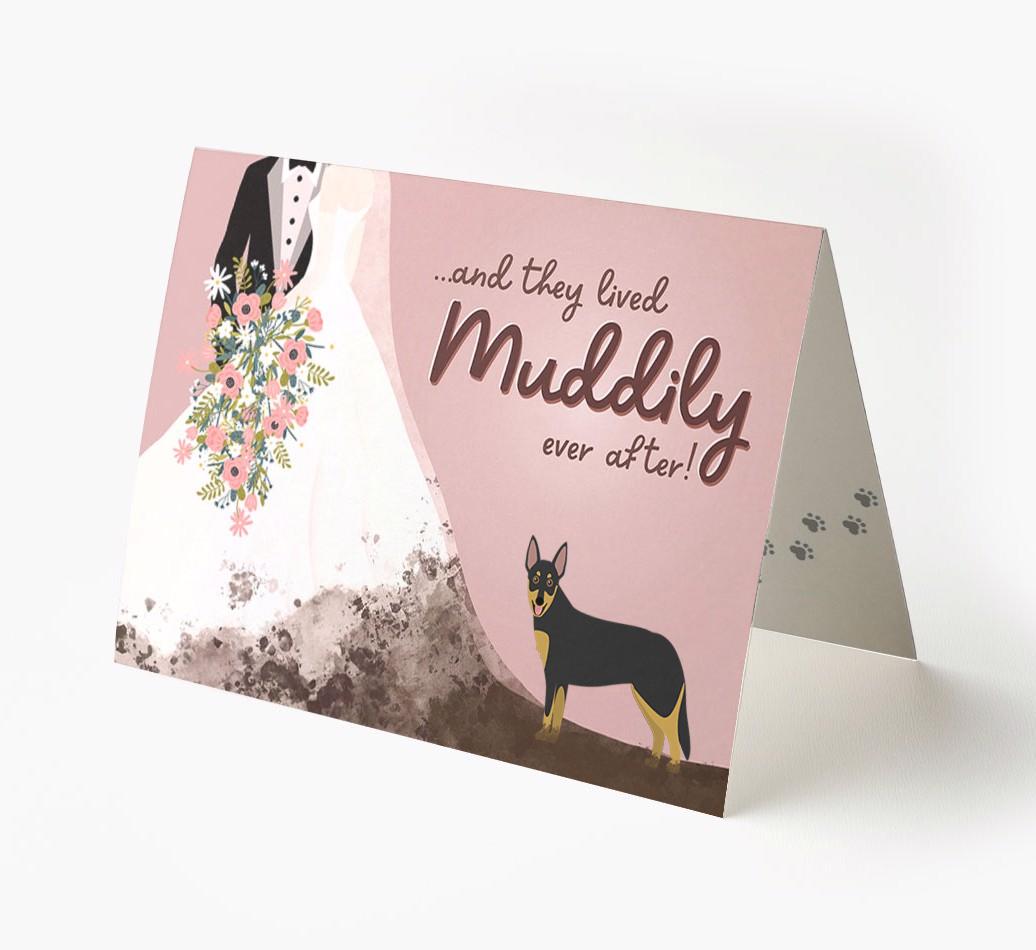 Muddily Ever After: Personalized {breedFullName} Card