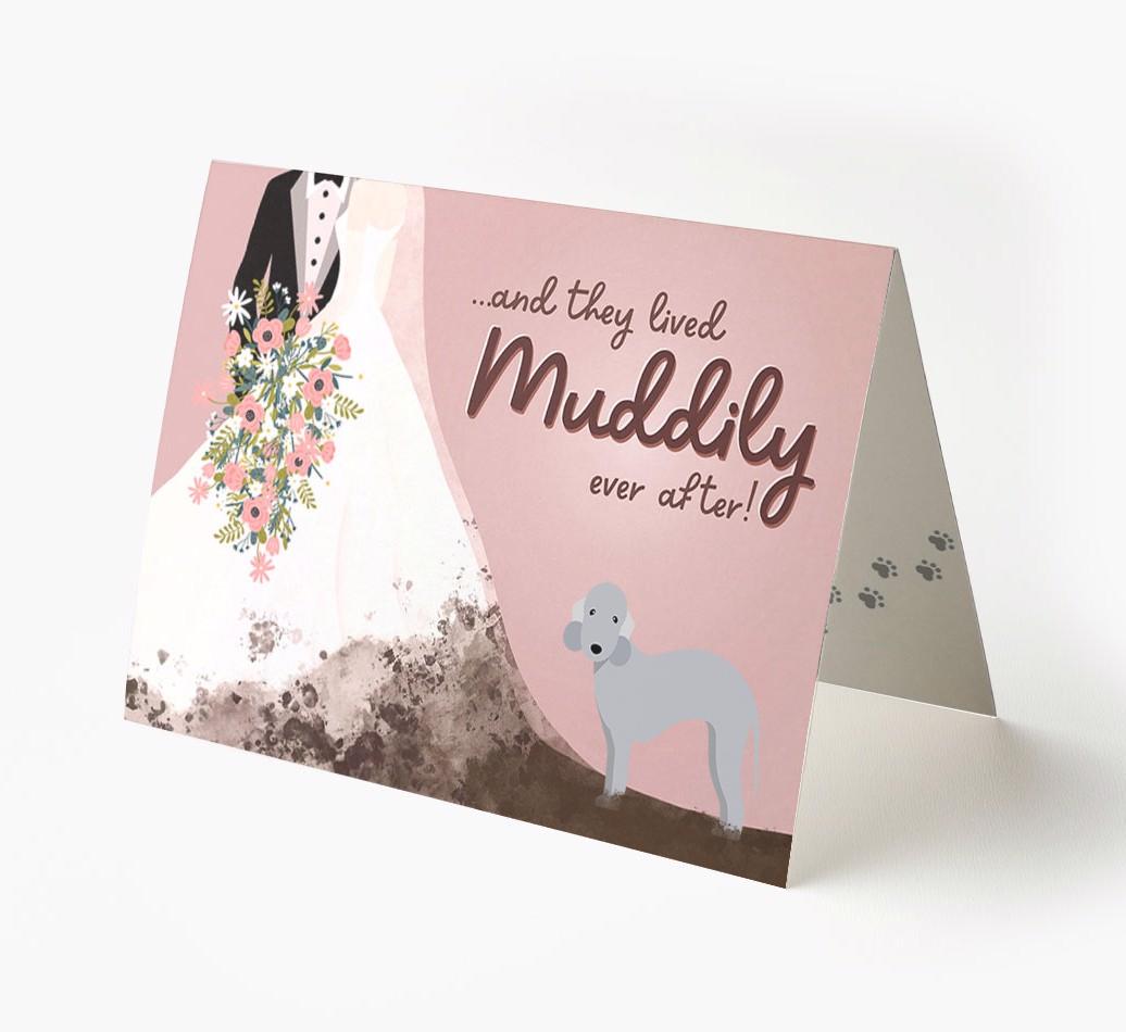 Muddily Ever After: Personalized {breedFullName} Card
