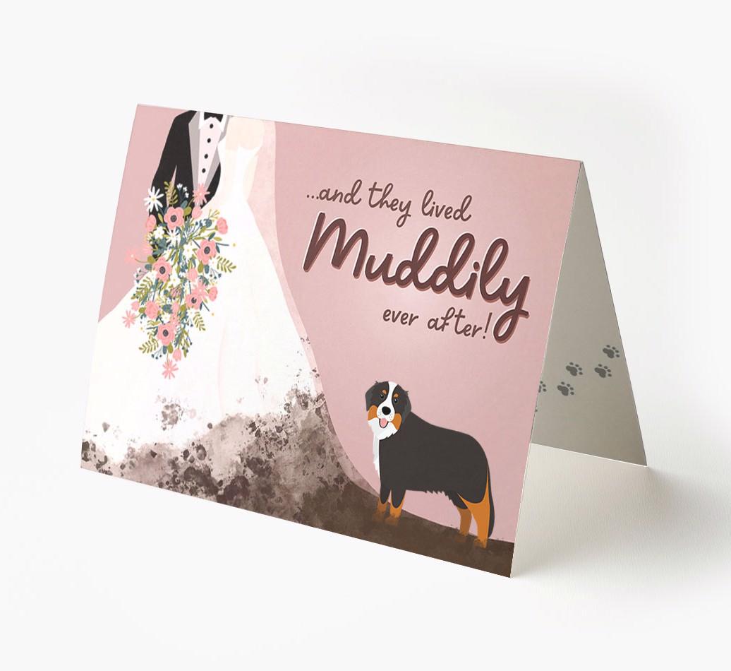 Muddily Ever After: Personalized {breedFullName} Card