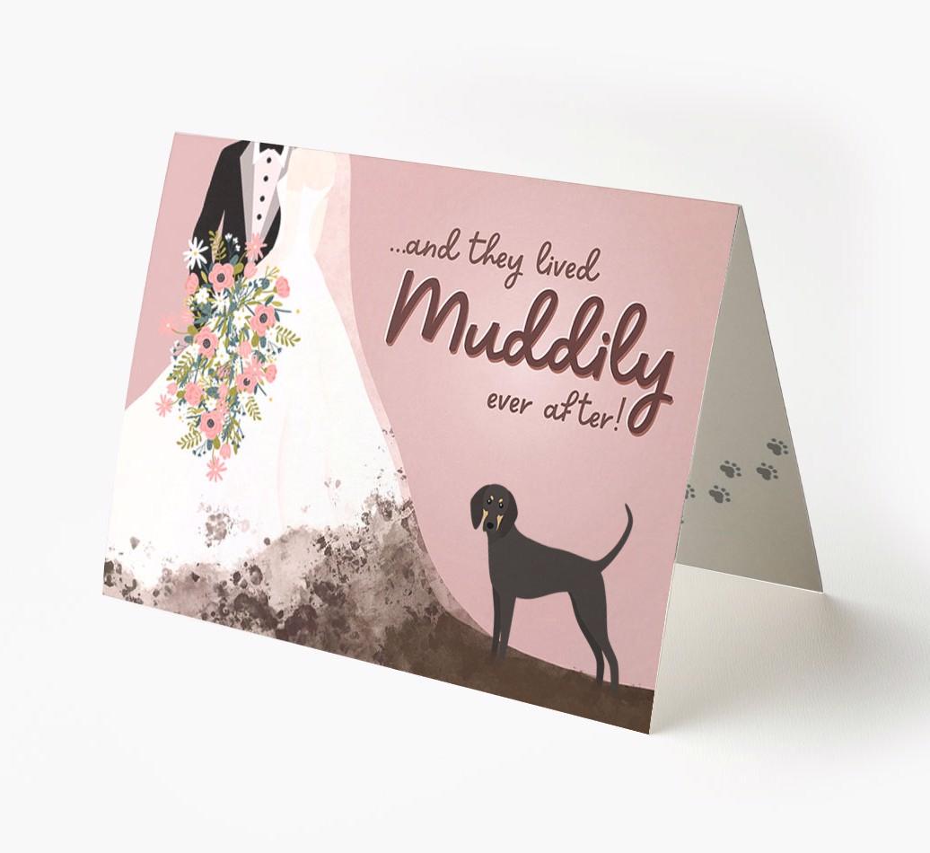 Muddily Ever After: Personalized {breedFullName} Card