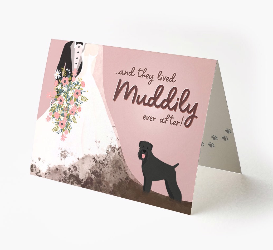 Muddily Ever After: Personalized {breedFullName} Card