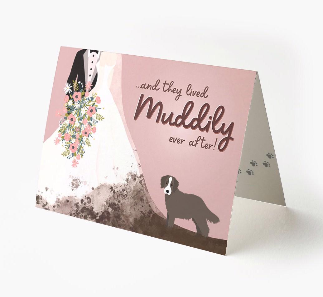 Muddily Ever After: Personalized {breedFullName} Card