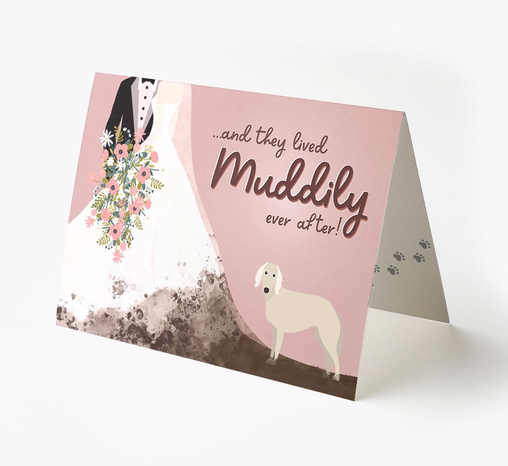 Muddily Ever After: Personalized {breedFullName} Card