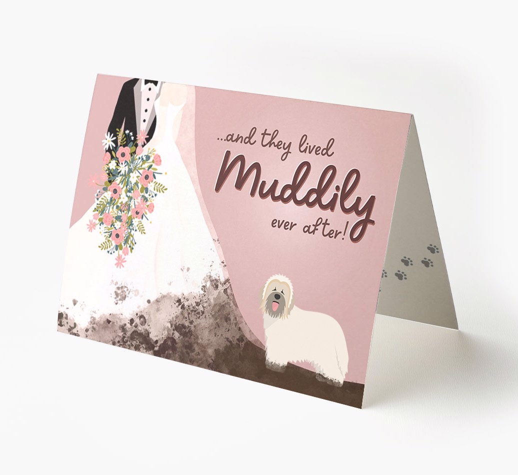Muddily Ever After: Personalized {breedFullName} Card