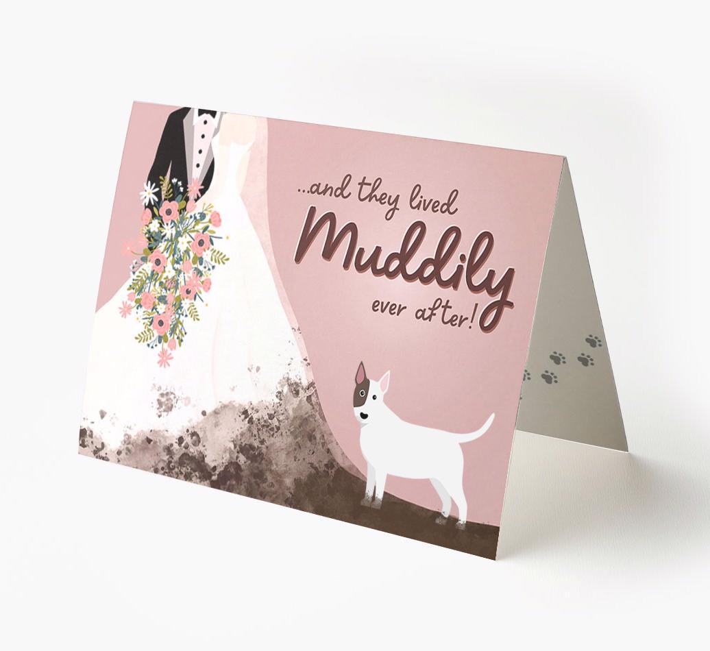 Muddily Ever After: Personalized {breedFullName} Card
