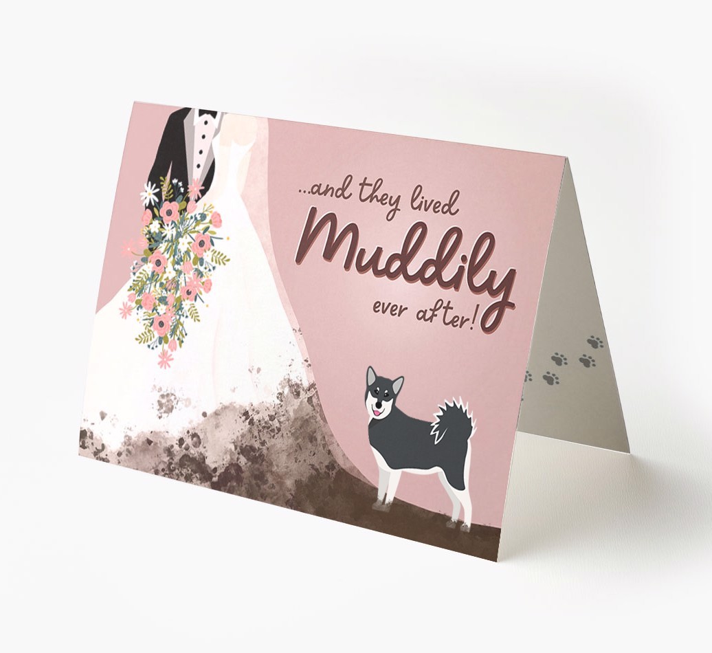 Muddily Ever After: Personalized {breedFullName} Card