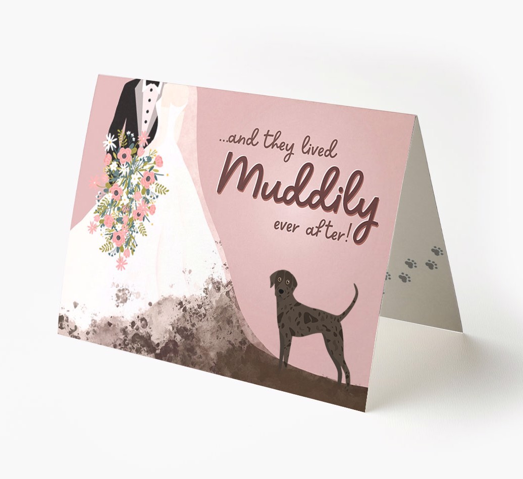 Muddily Ever After: Personalized {breedFullName} Card