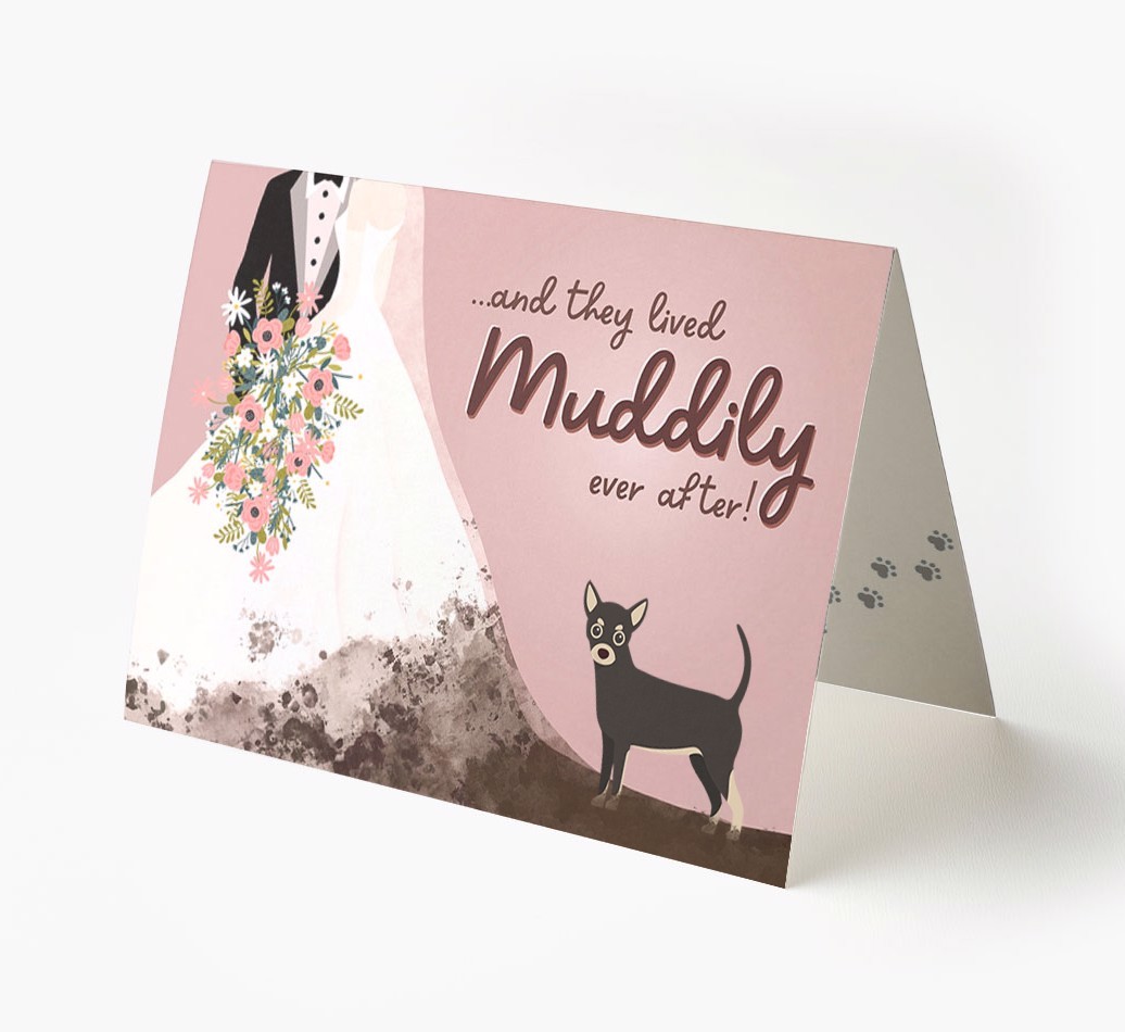 Muddily Ever After: Personalized {breedFullName} Card
